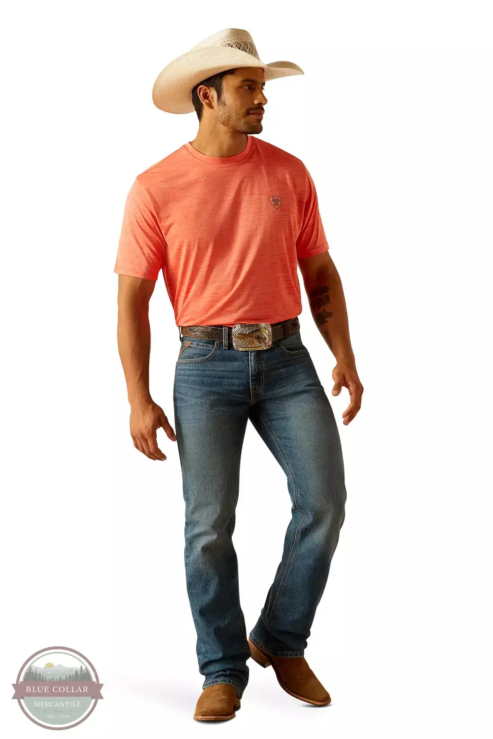 10048536 Charger Ariat Shield T-Shirt