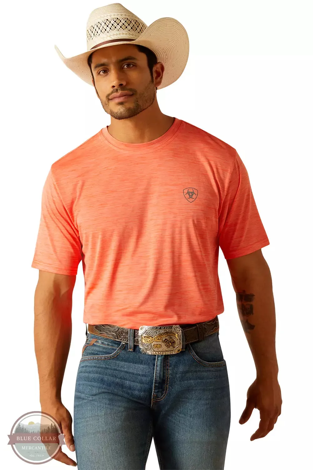 10048536 Charger Ariat Shield T-Shirt