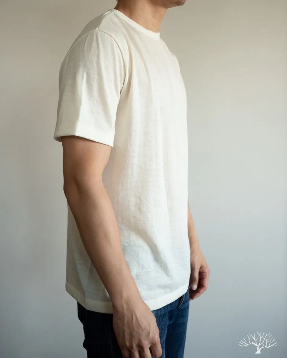 2W15 Merino Wool Crew Neck Tee - Nature