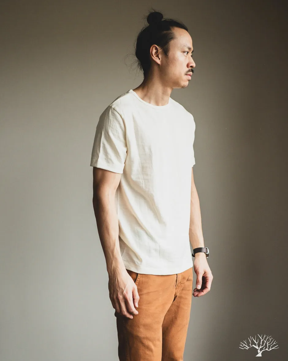 2W15 Merino Wool Crew Neck Tee - Nature