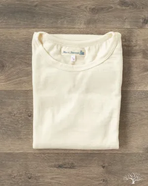 2W15 Merino Wool Crew Neck Tee - Nature