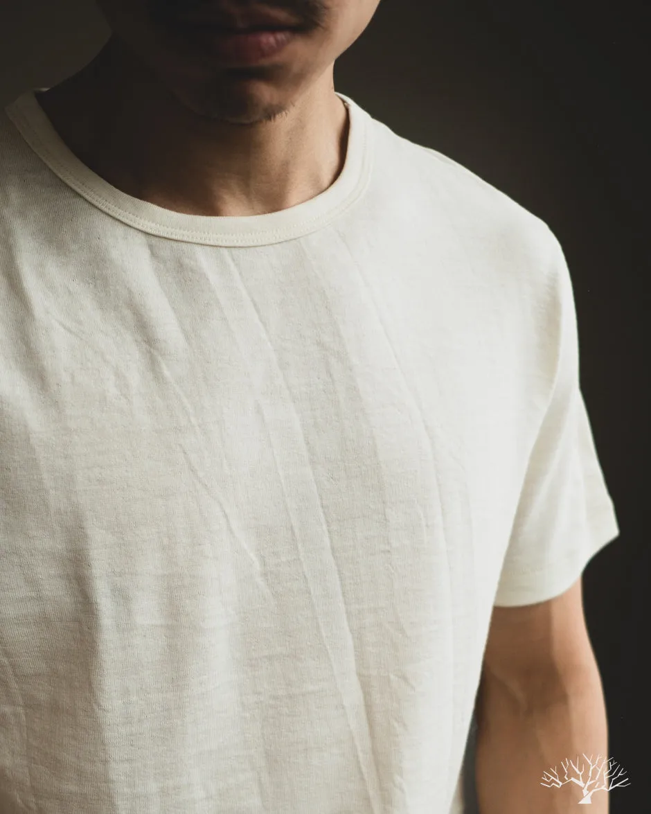 2W15 Merino Wool Crew Neck Tee - Nature