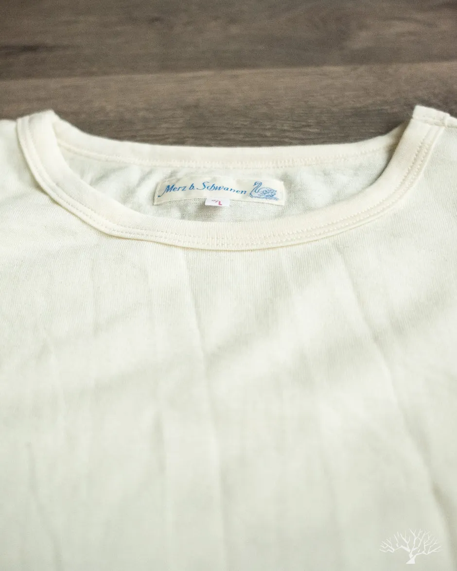 2W15 Merino Wool Crew Neck Tee - Nature