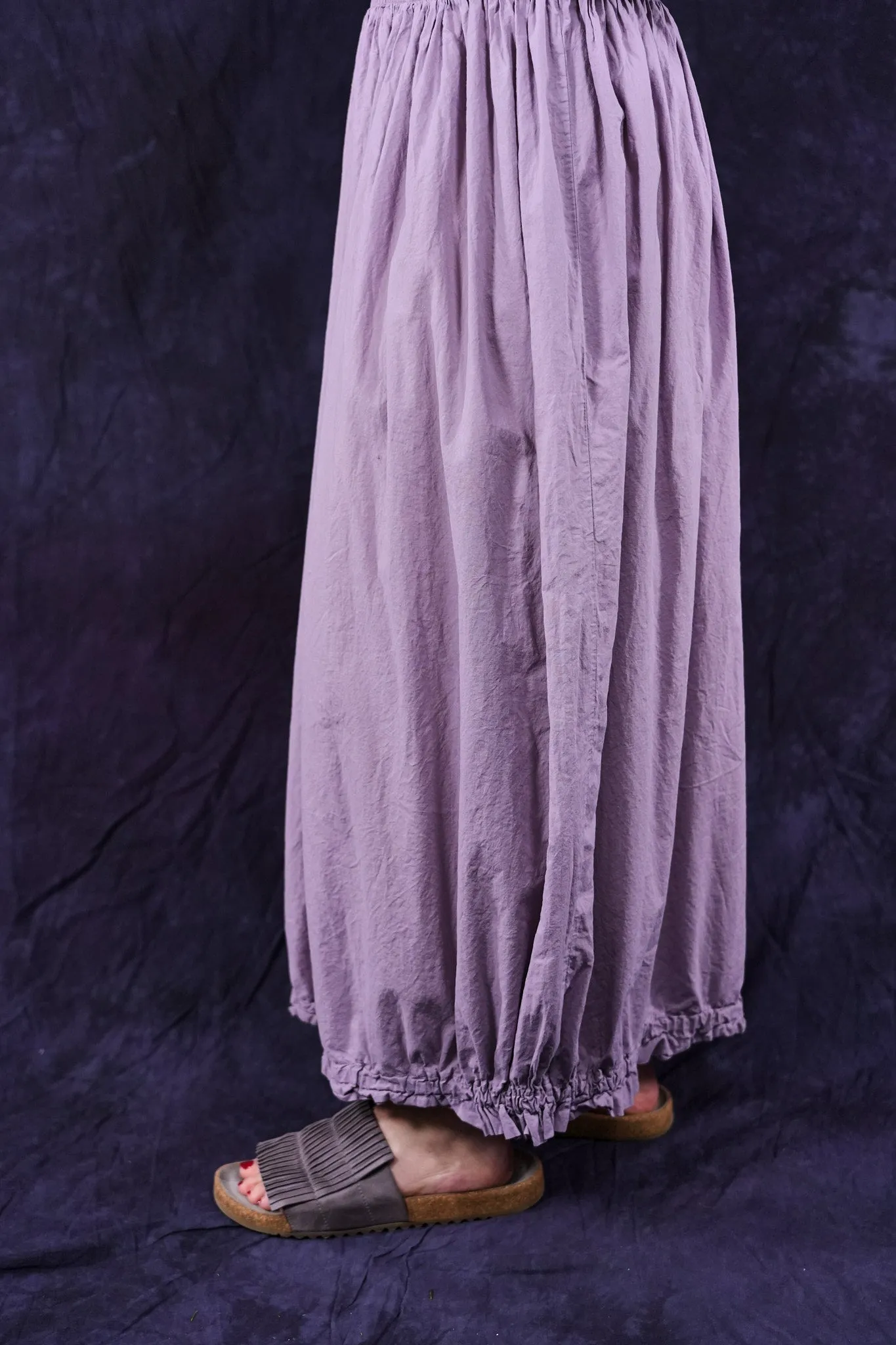 4184 Airy Lawn Skirt Sea Fog