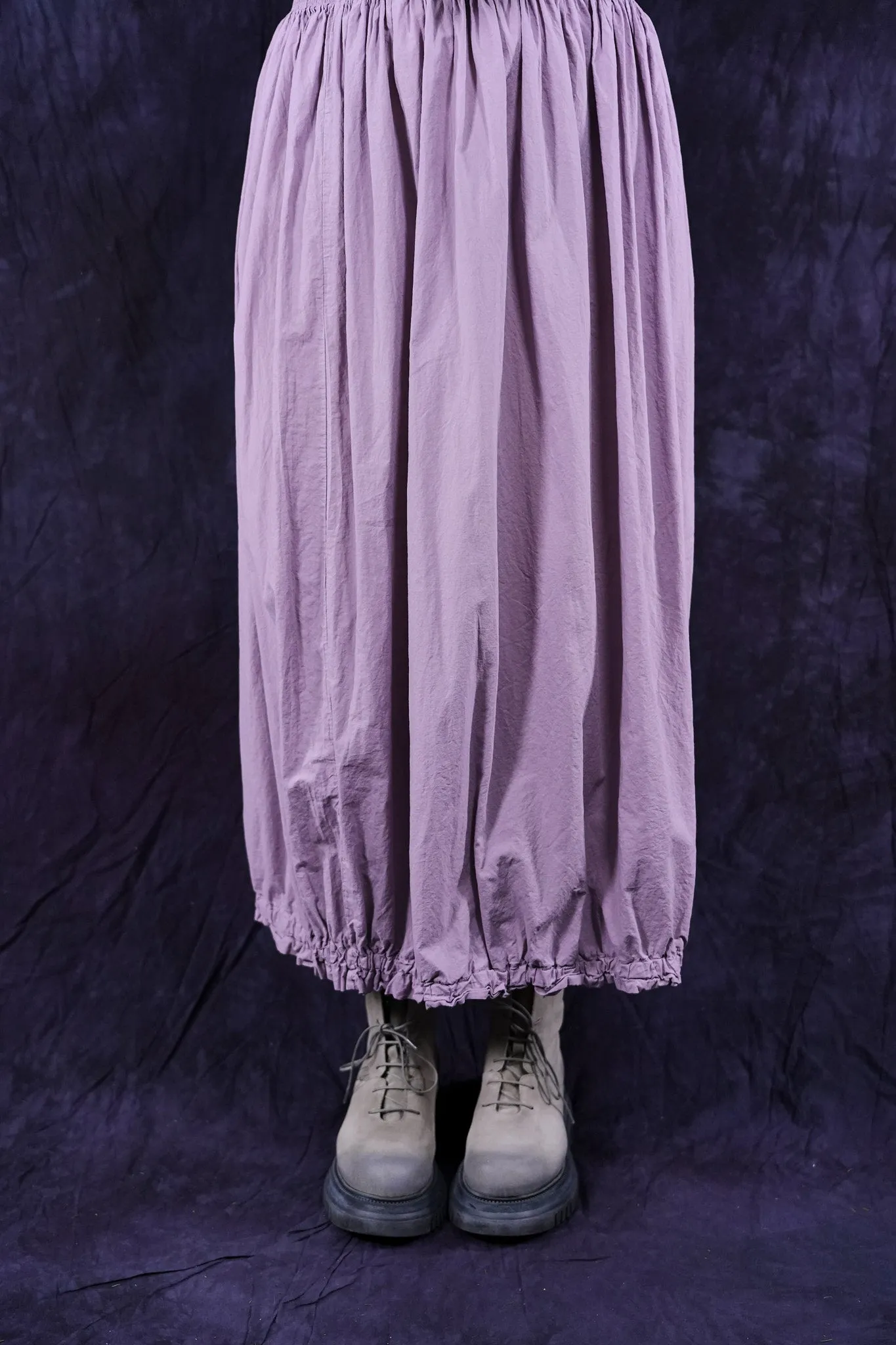 4184 Airy Lawn Skirt Sea Fog