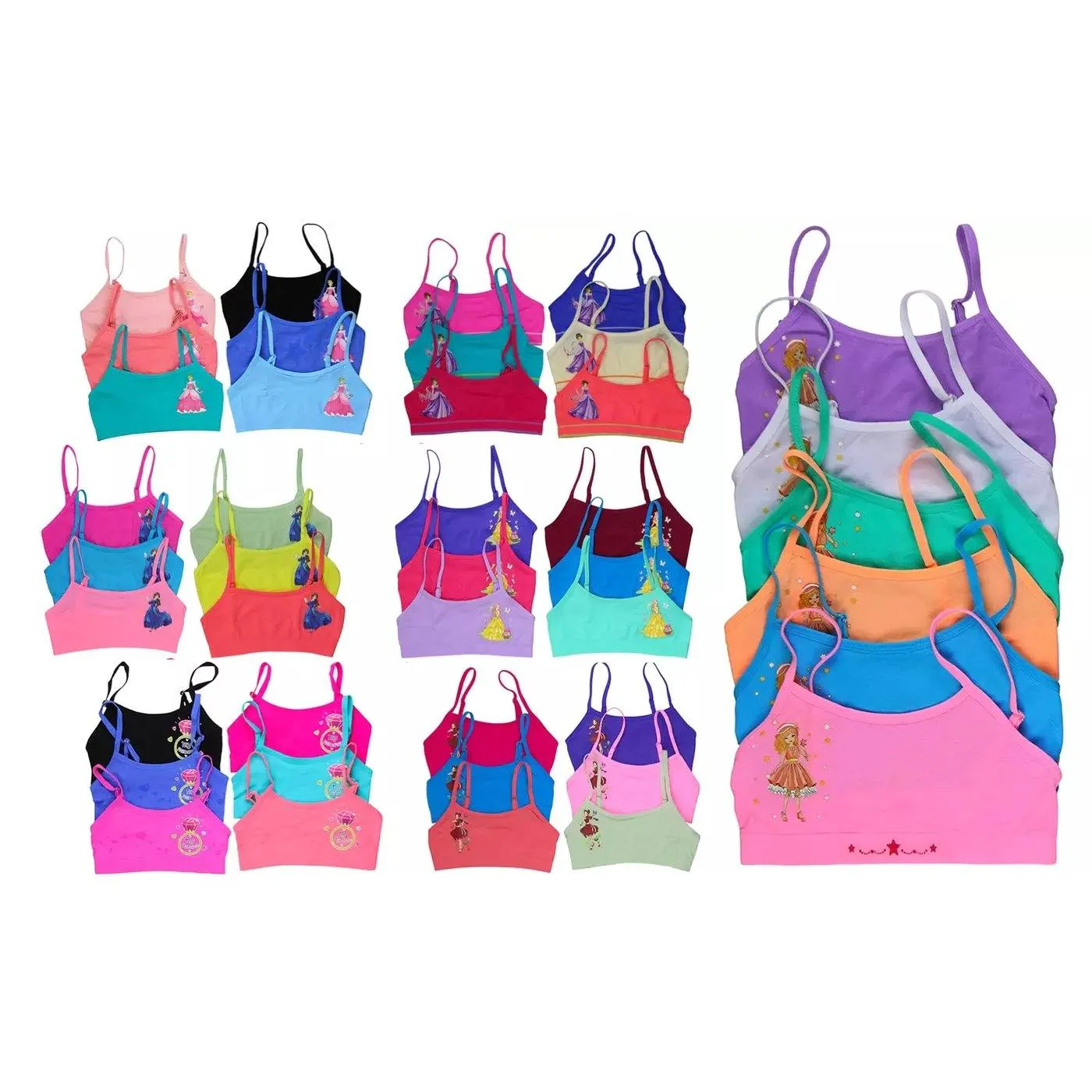 6-Pack: Mystery Kids Girls' Underwear