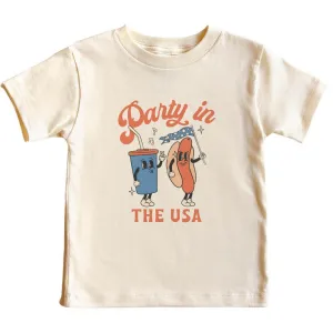 American Dog Kids Graphic Tee | Natural