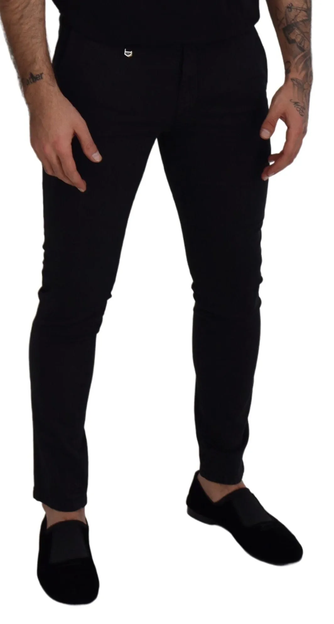 Antony Morato Sleek Black Designer Pants