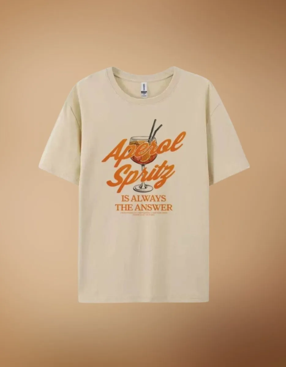 Aperol graphic print T-shirt