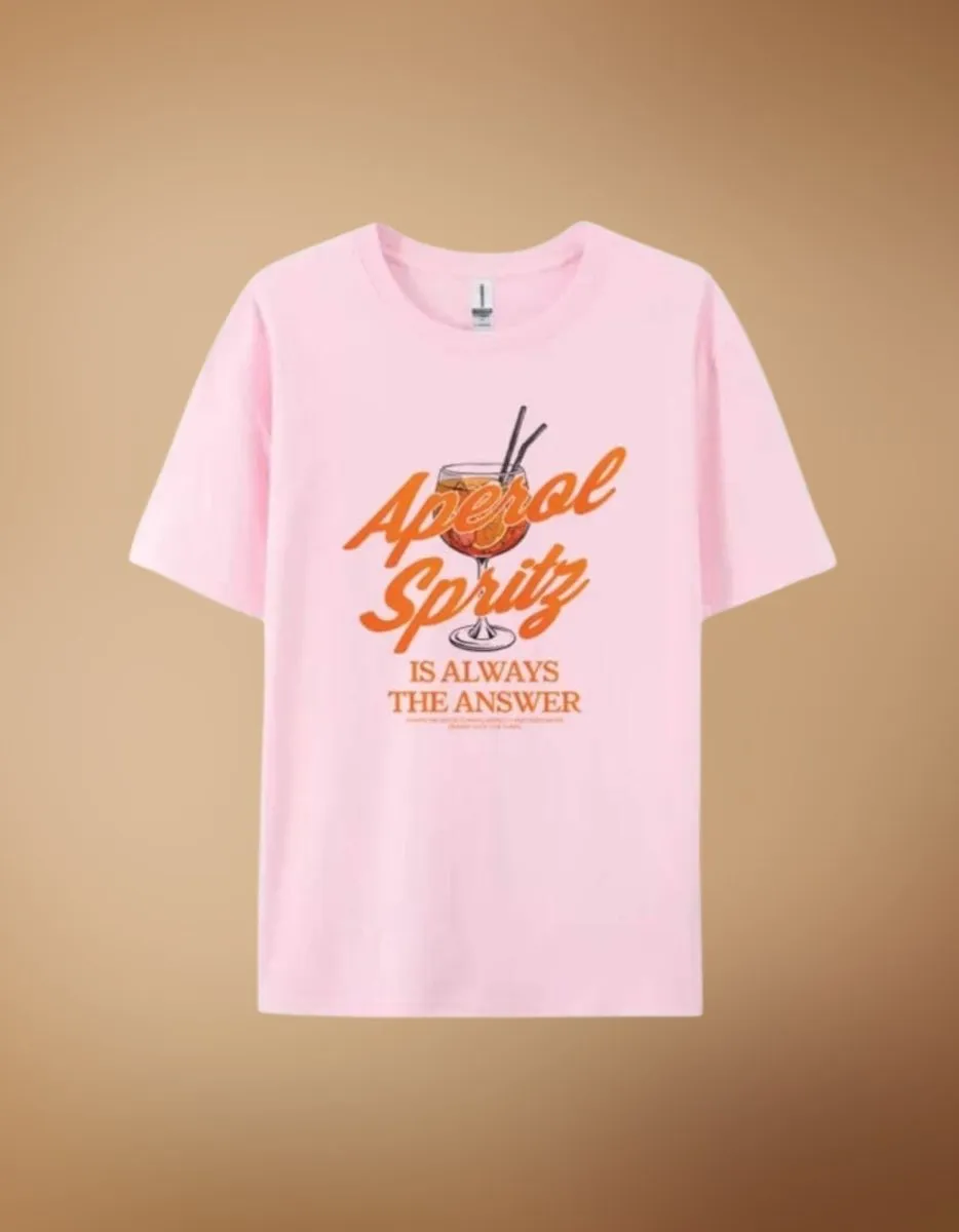 Aperol graphic print T-shirt