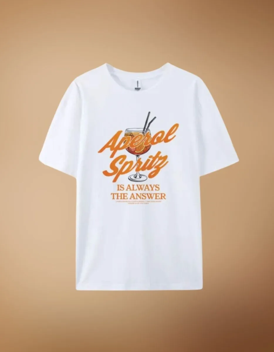 Aperol graphic print T-shirt
