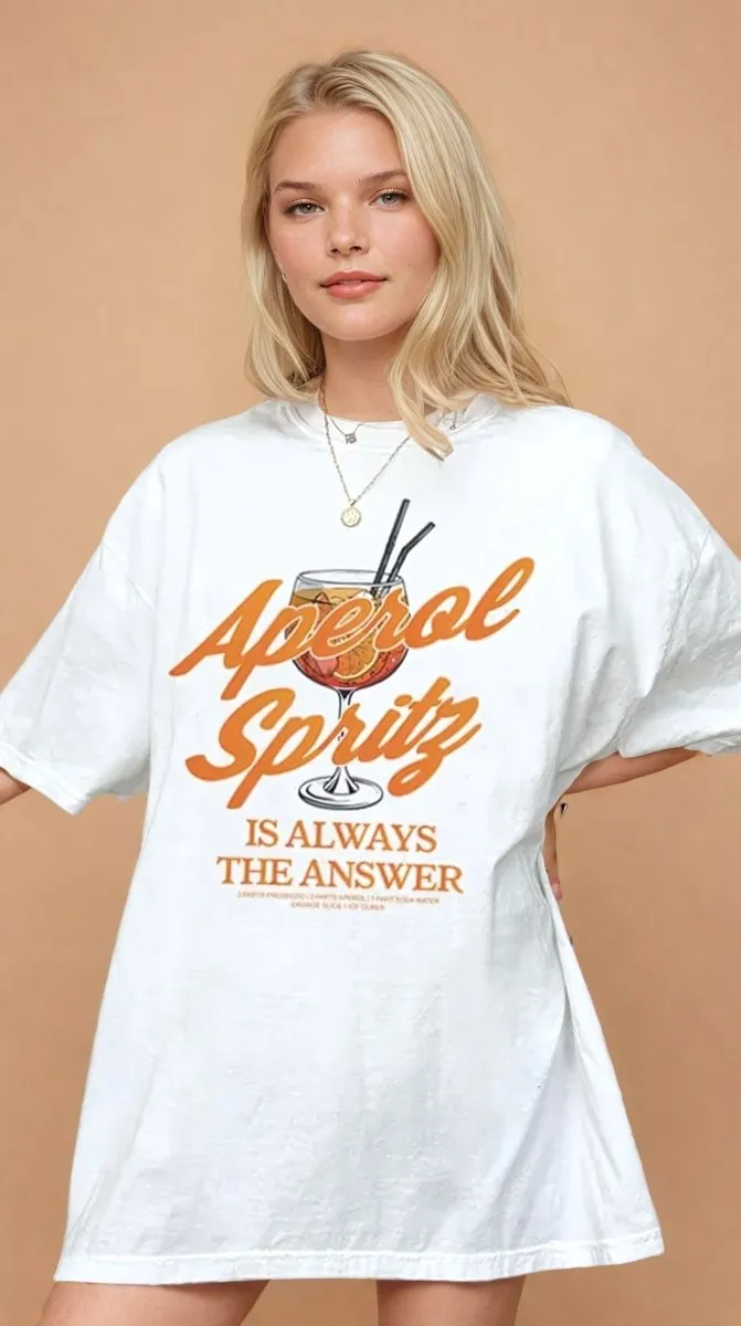 Aperol graphic print T-shirt