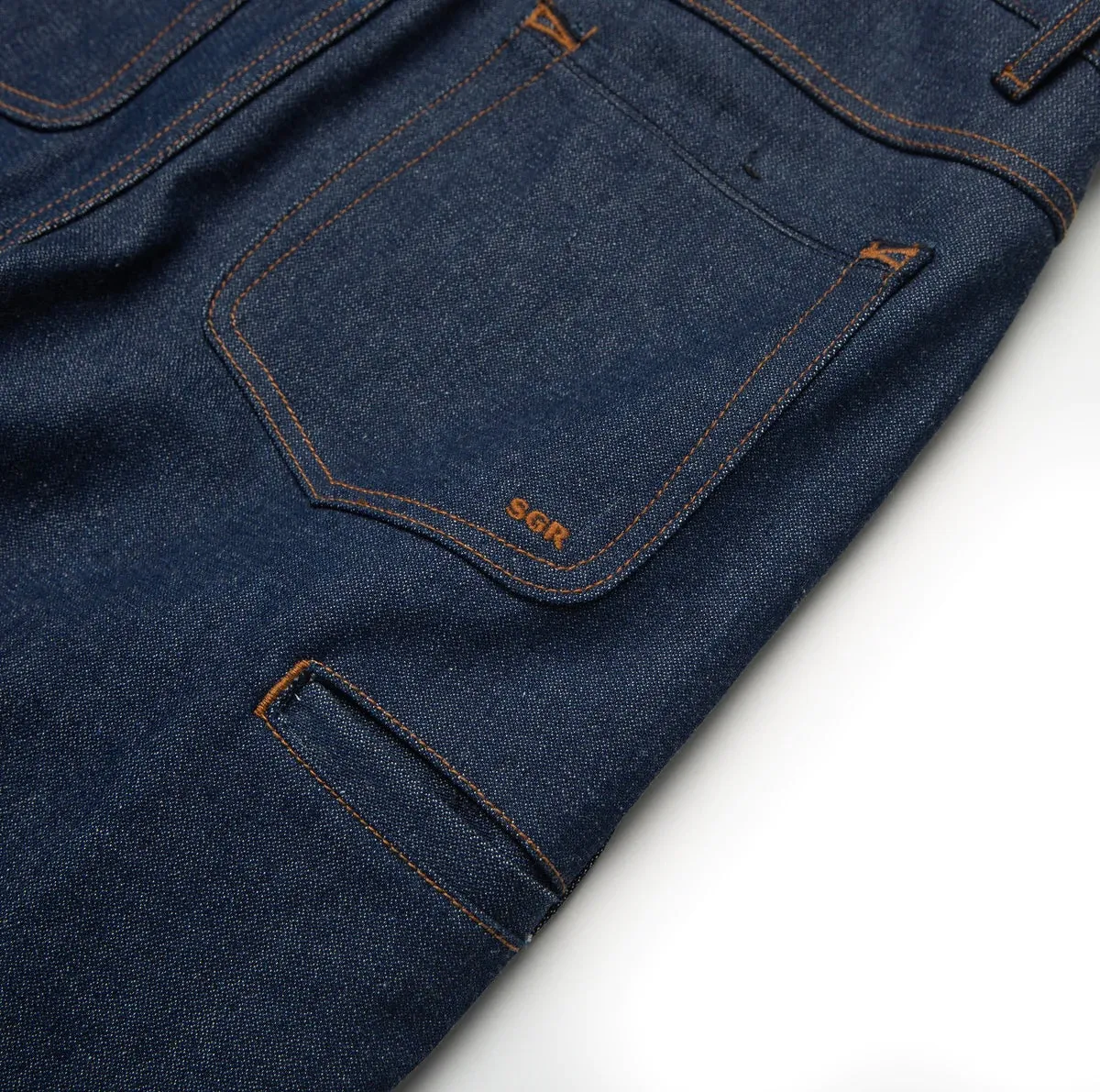 Autry Jean Raw Indigo