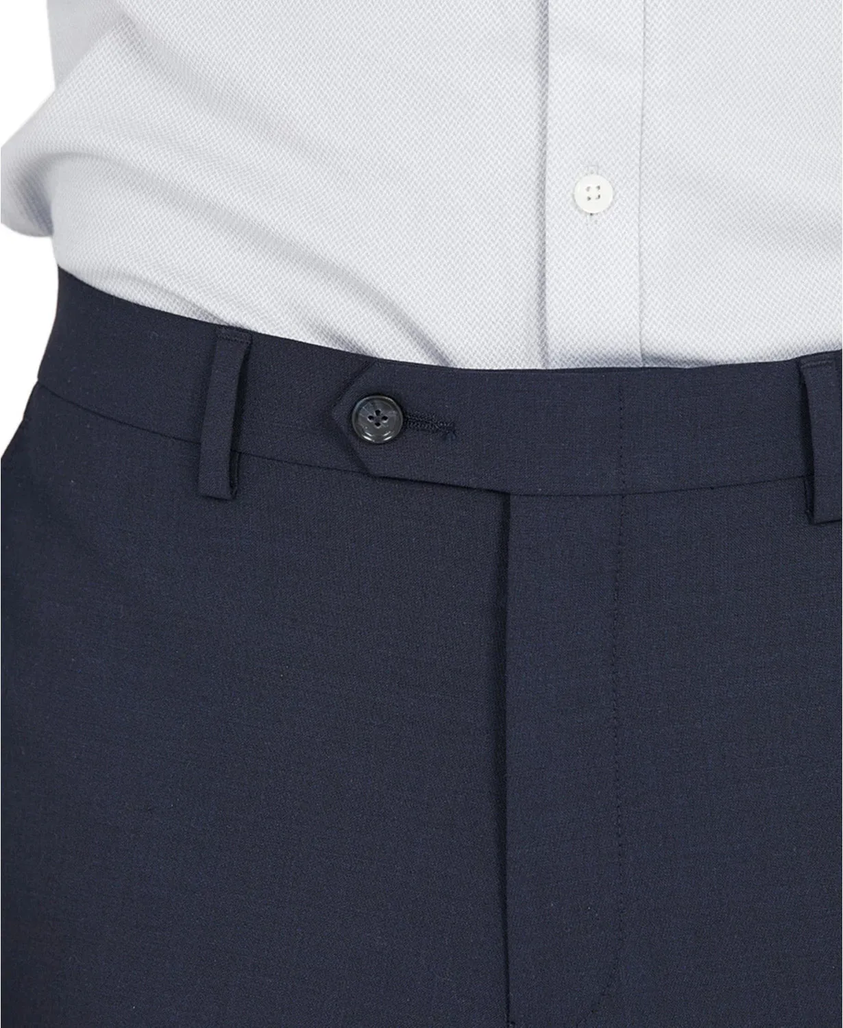 Bar Iii Mens Slim fit Dress Pants 30 / 32 Blue Solid