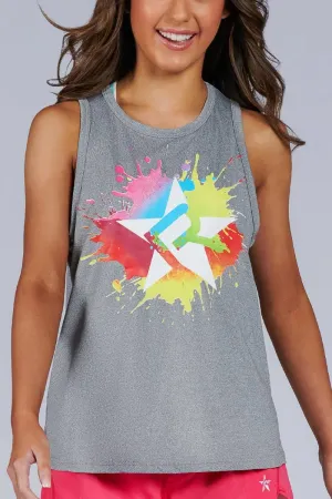 Beckham Tank in Rainbow Splash