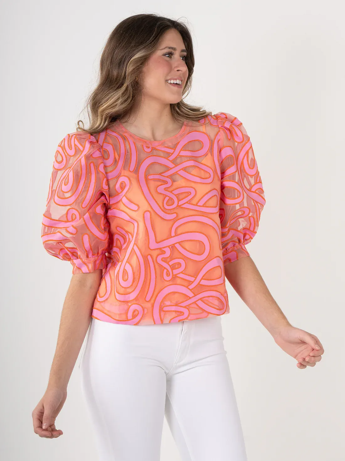 Bella Top - Joy/Coral