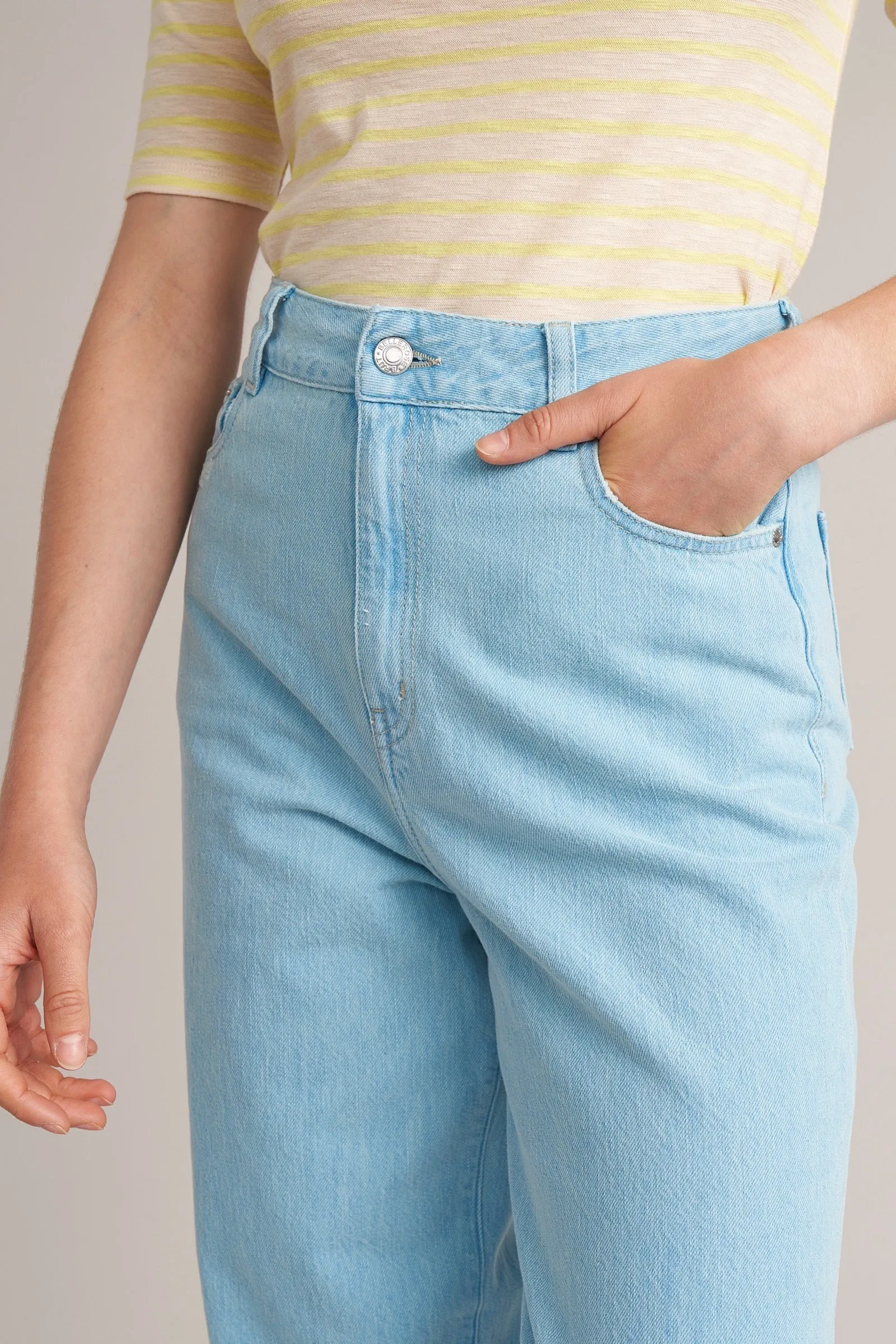 Bellerose - Pimms Jeans: Light Blue Stone