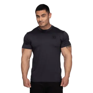 BETTER BODIES ESSEX STRIPE TEE (Graphite Melange) - ملابس رياضية