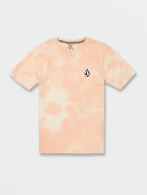 Big Boys Iconic Stone Dye Short Sleeve Tee - Summer Orange