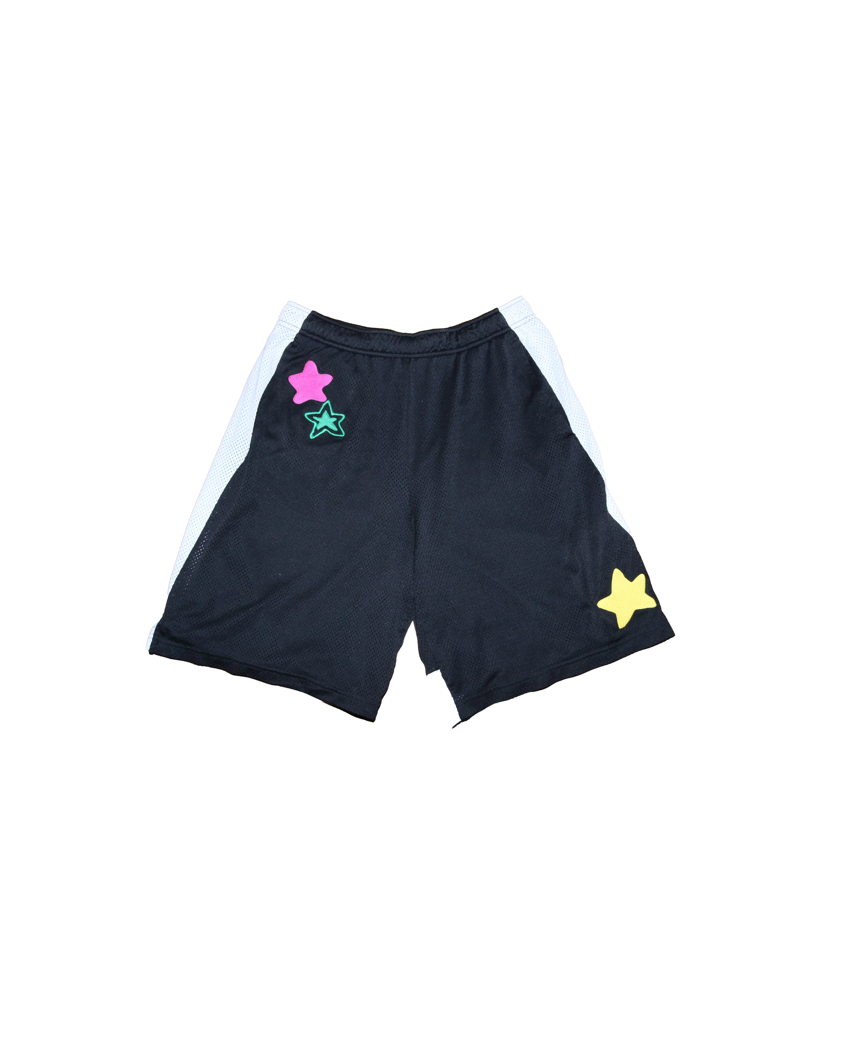 Black and White Basketball Short