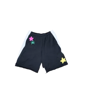 Black and White Basketball Short