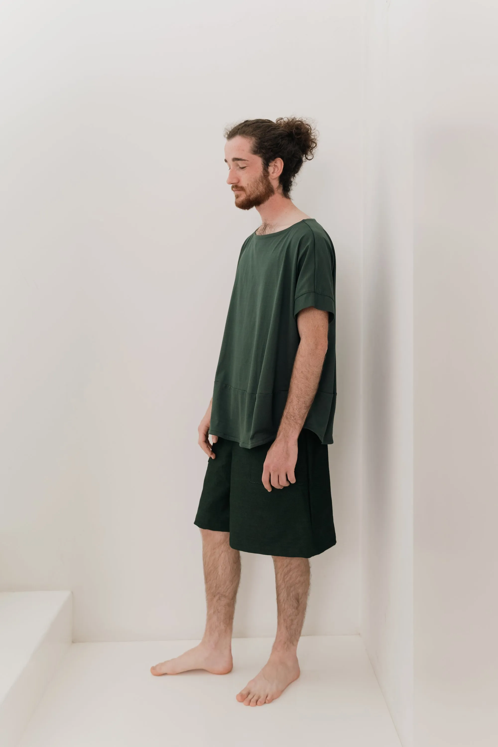 Boxy Blouse in Green