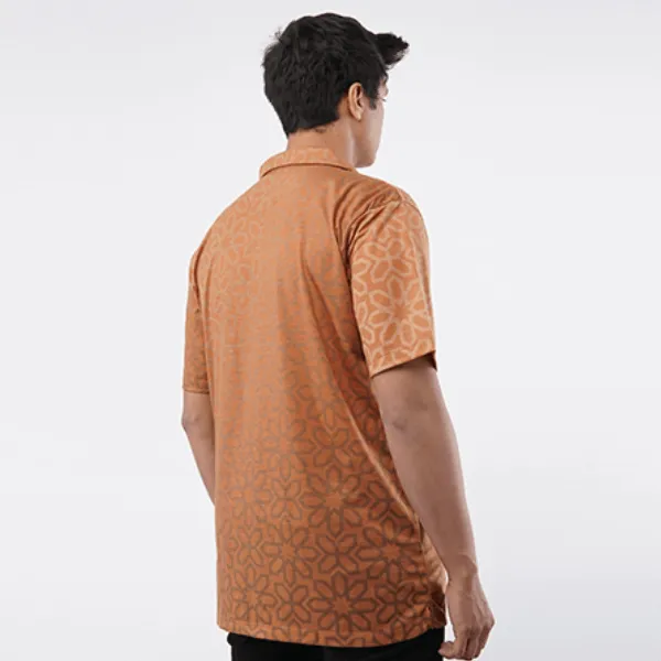 BROWN PATTERN Men Hawaiin Shirts