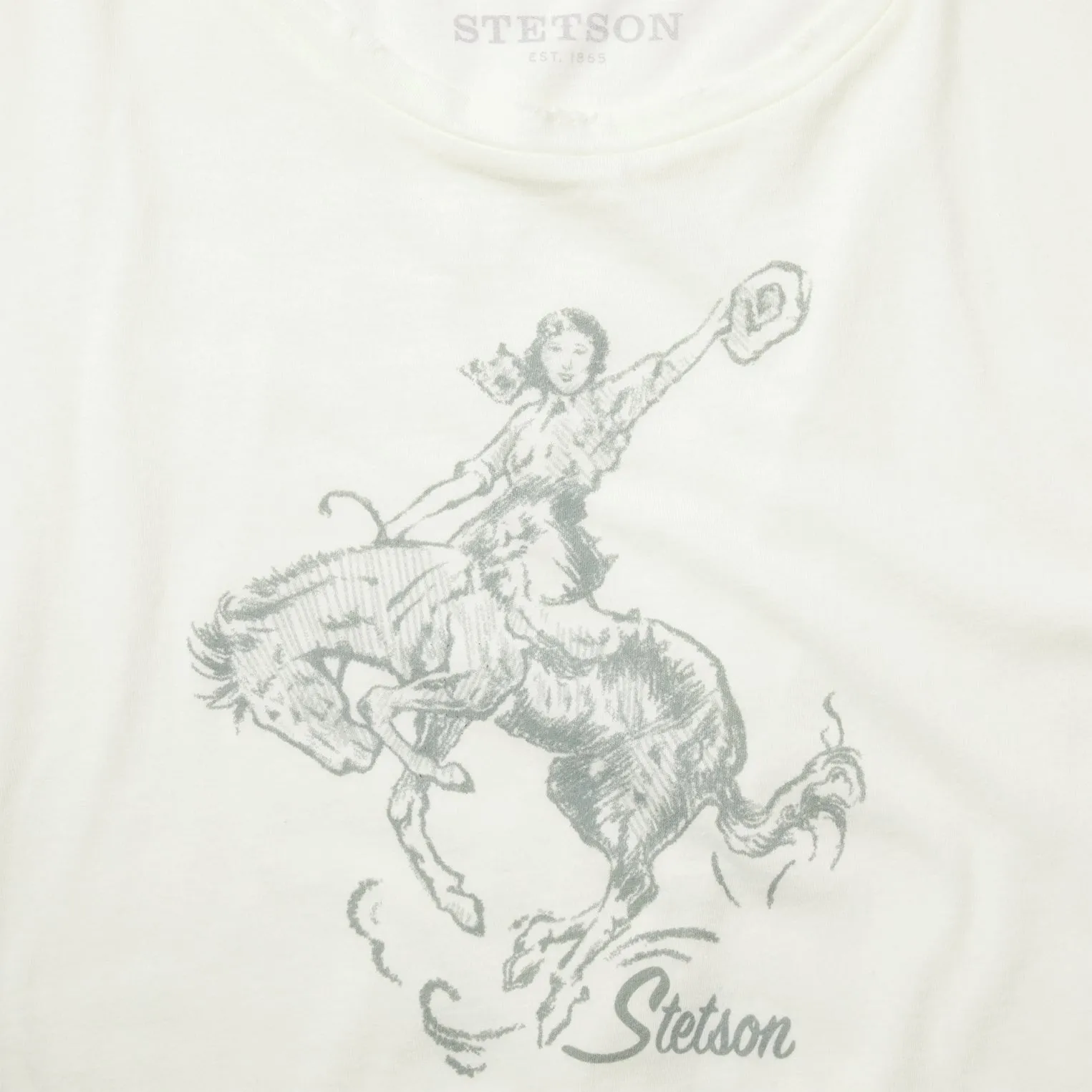 Bucking Cowgirl Graphic Tee