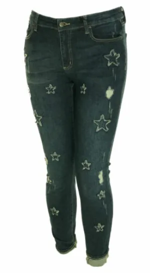 Buffalo David Bitton Women's Curvy Fit Skinny Leg Medium Wash Jeans Size 30