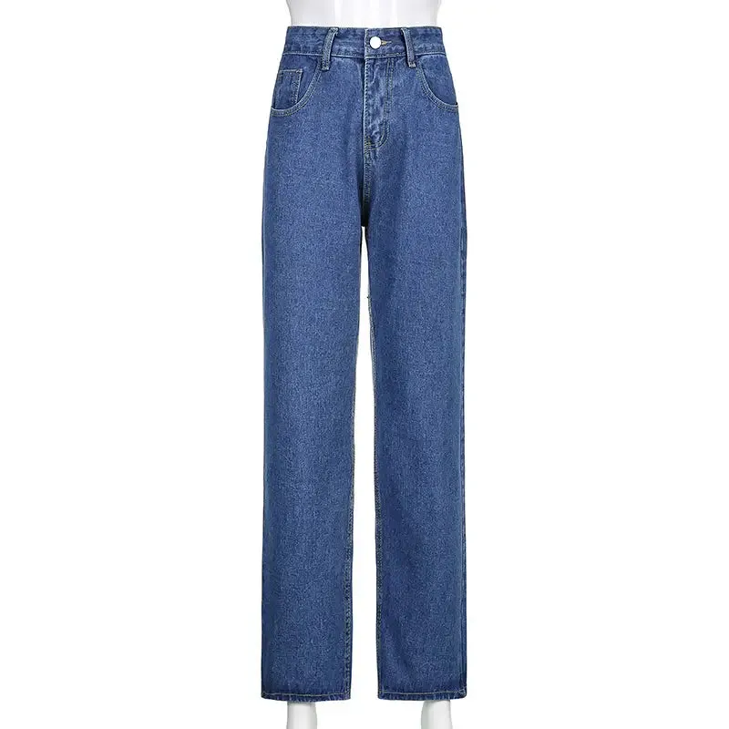 Butterfly High Waisted Denim Jeans