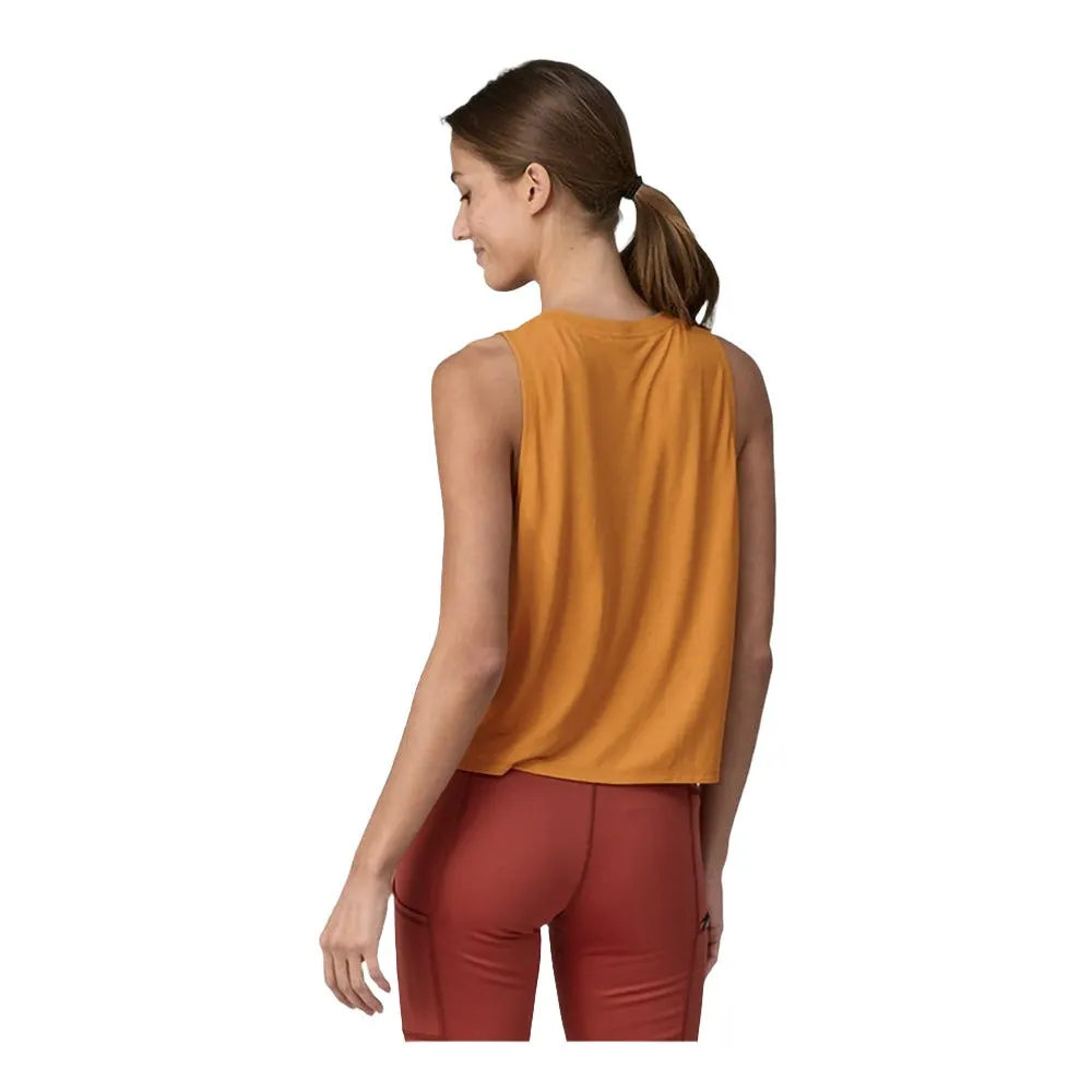 CAPILENE COOL TRAIL CROP - WOMEN'S TANK TOPS