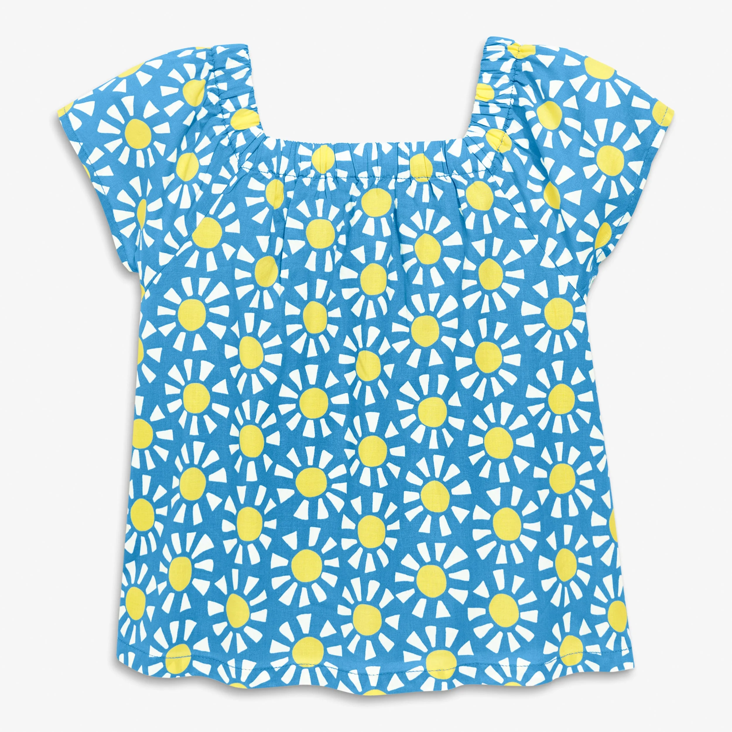 Clearance picnic top in cutout suns