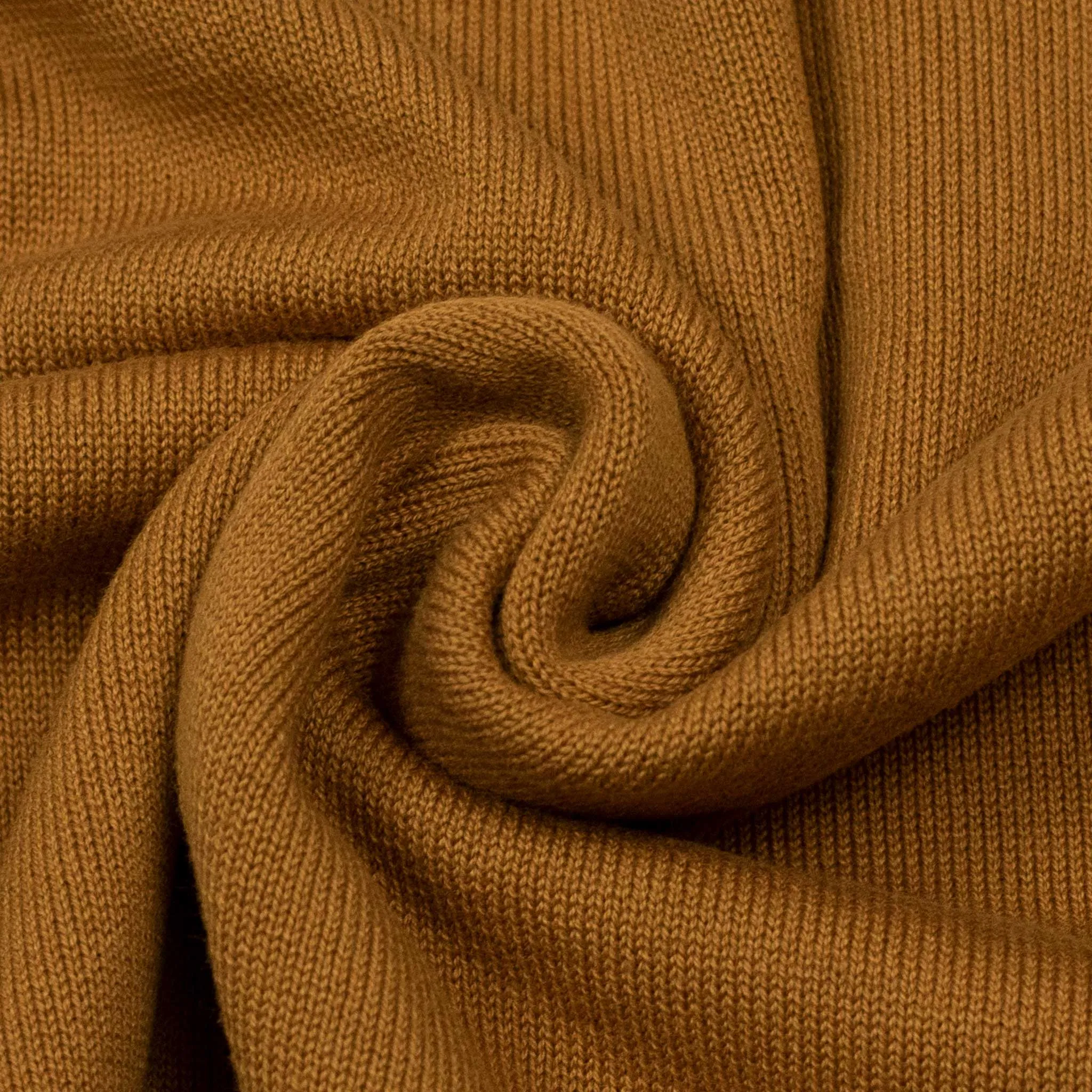 Collab exclusive short sleeve pocket knit t-shirt in caramel brown