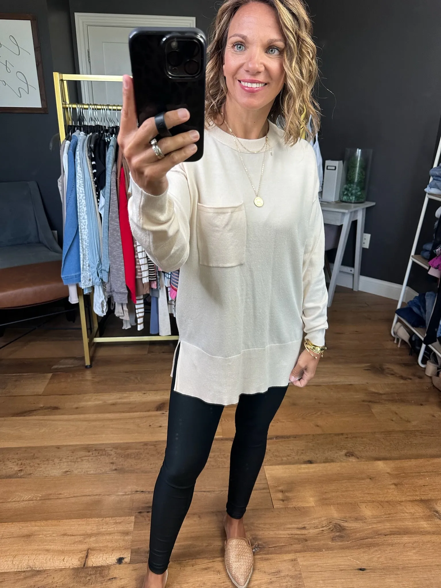 Consider the Options Lightweight Knit Top - Multiple Options