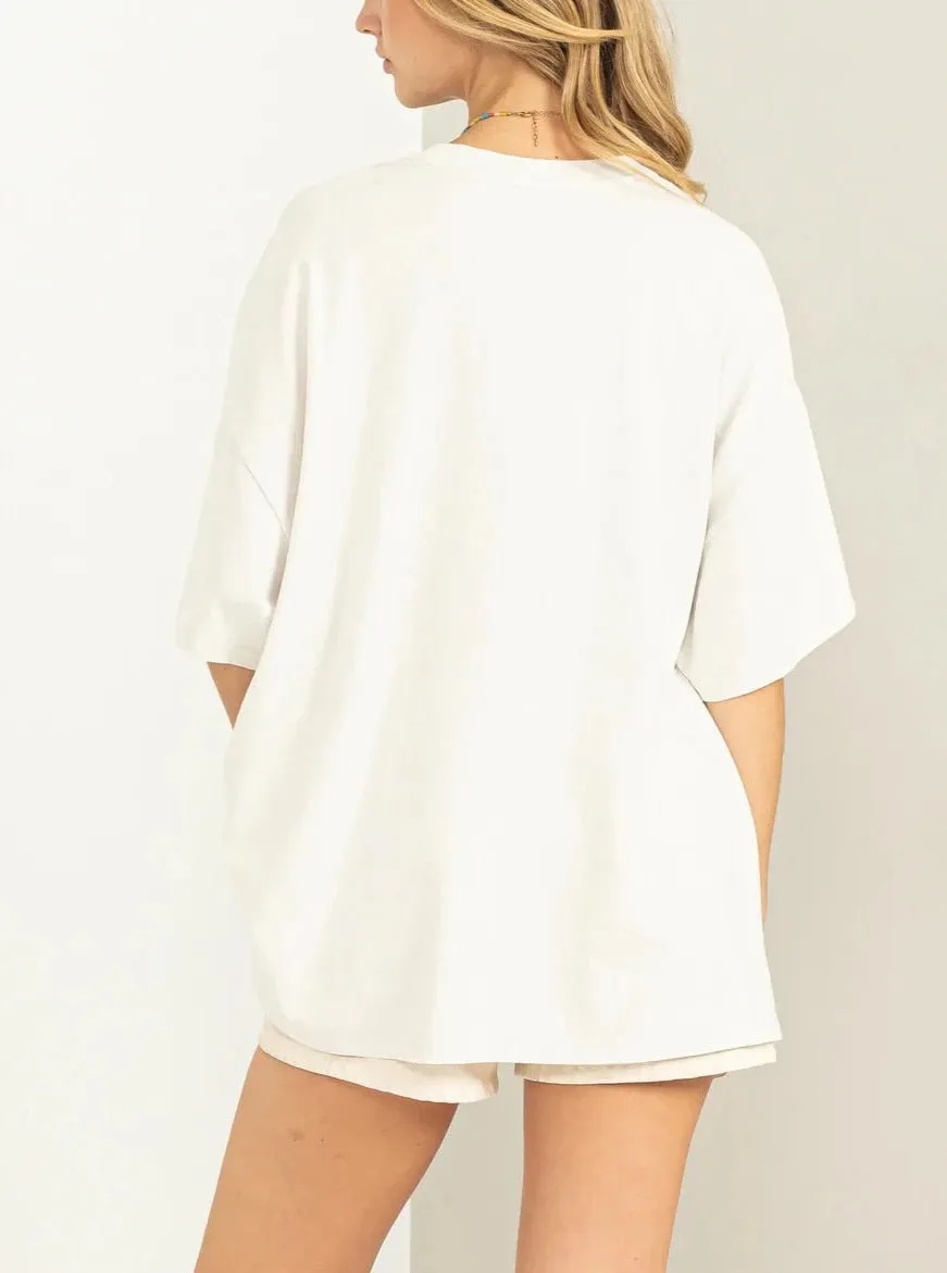 Cool and Chill oversized Top