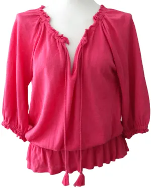Cool Summer Punch Ruffle Sweater