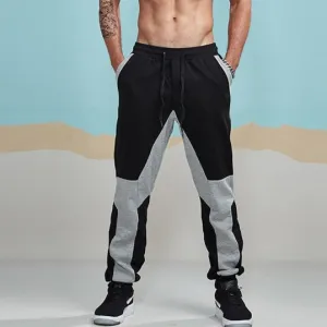 Cotton Patchwork Sweatpants