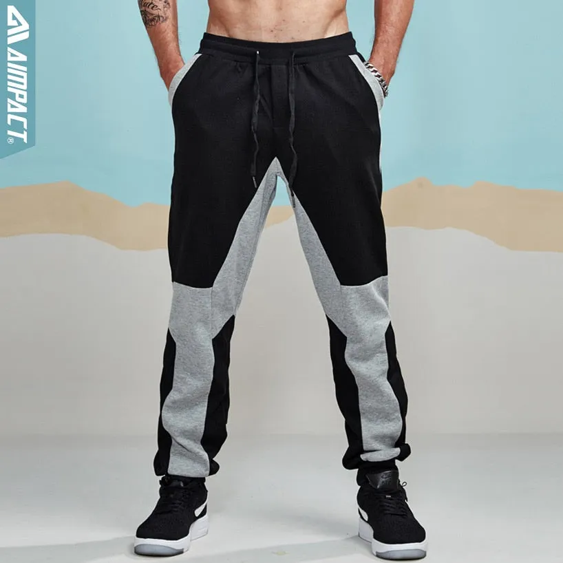 Cotton Patchwork Sweatpants