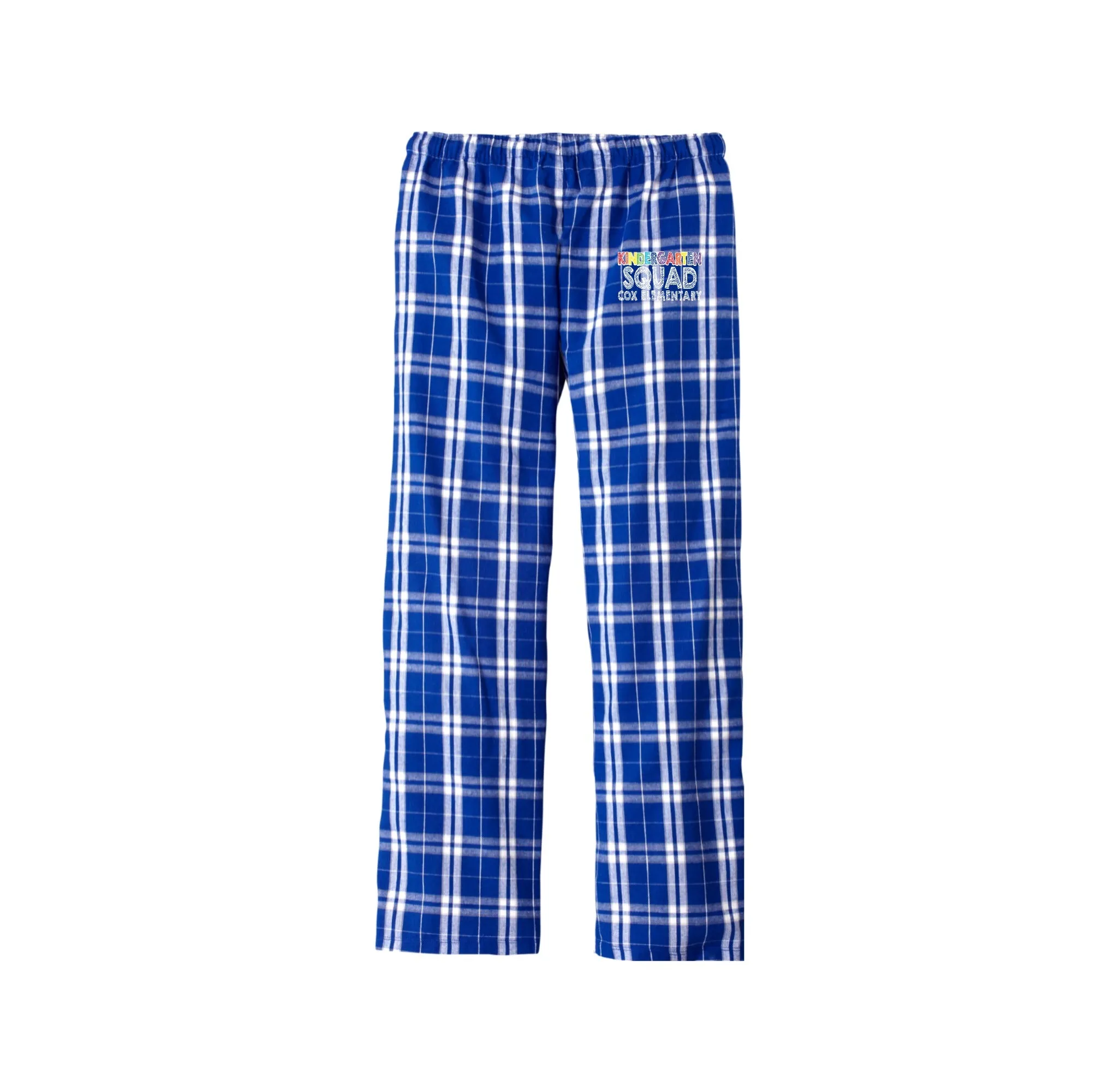 Cox Elem On-Demand-Adult District Flannel Plaid Pant On-Demand