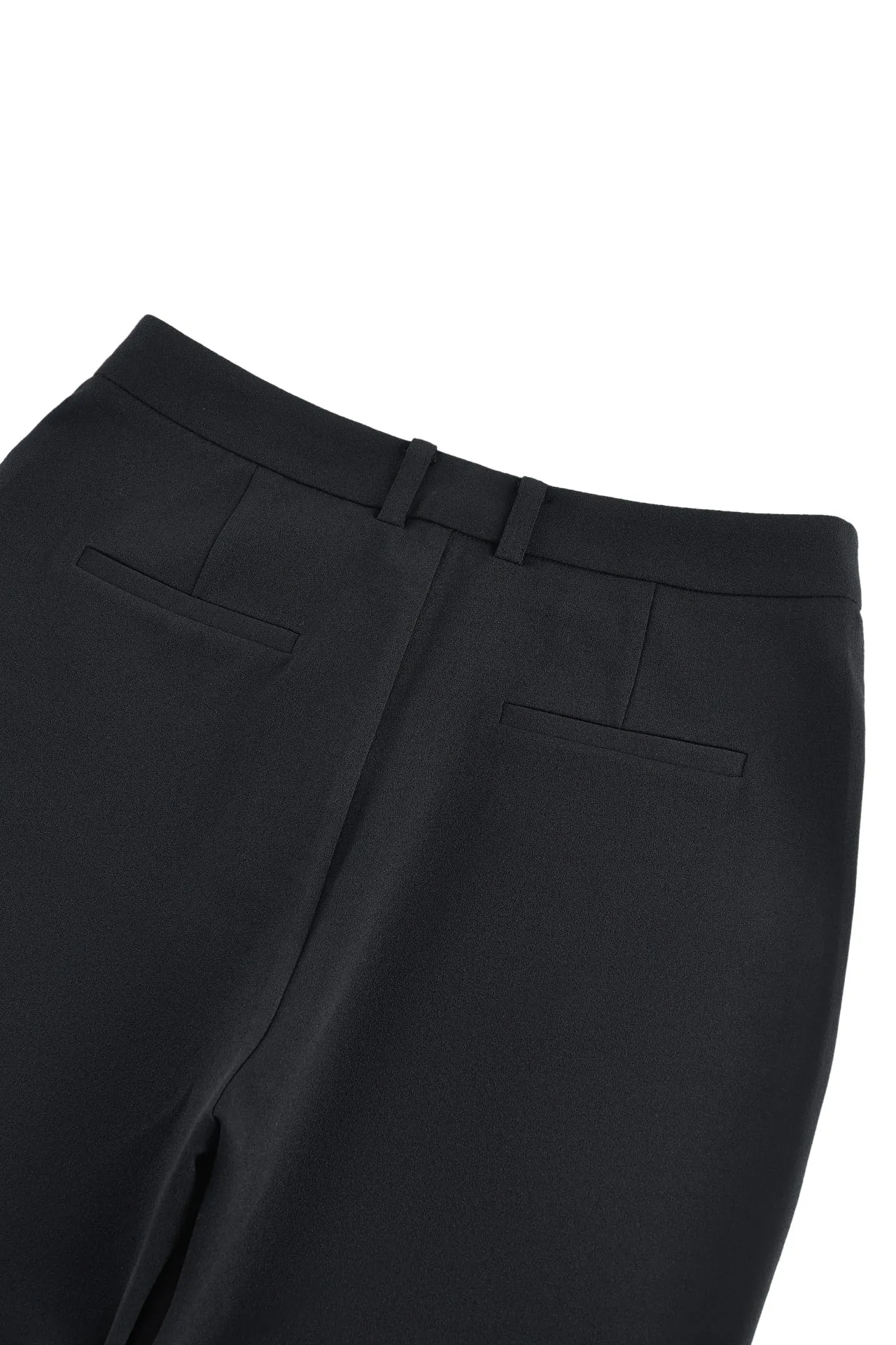 Crepe Knit Ankle Slim Boot Casual Pants
