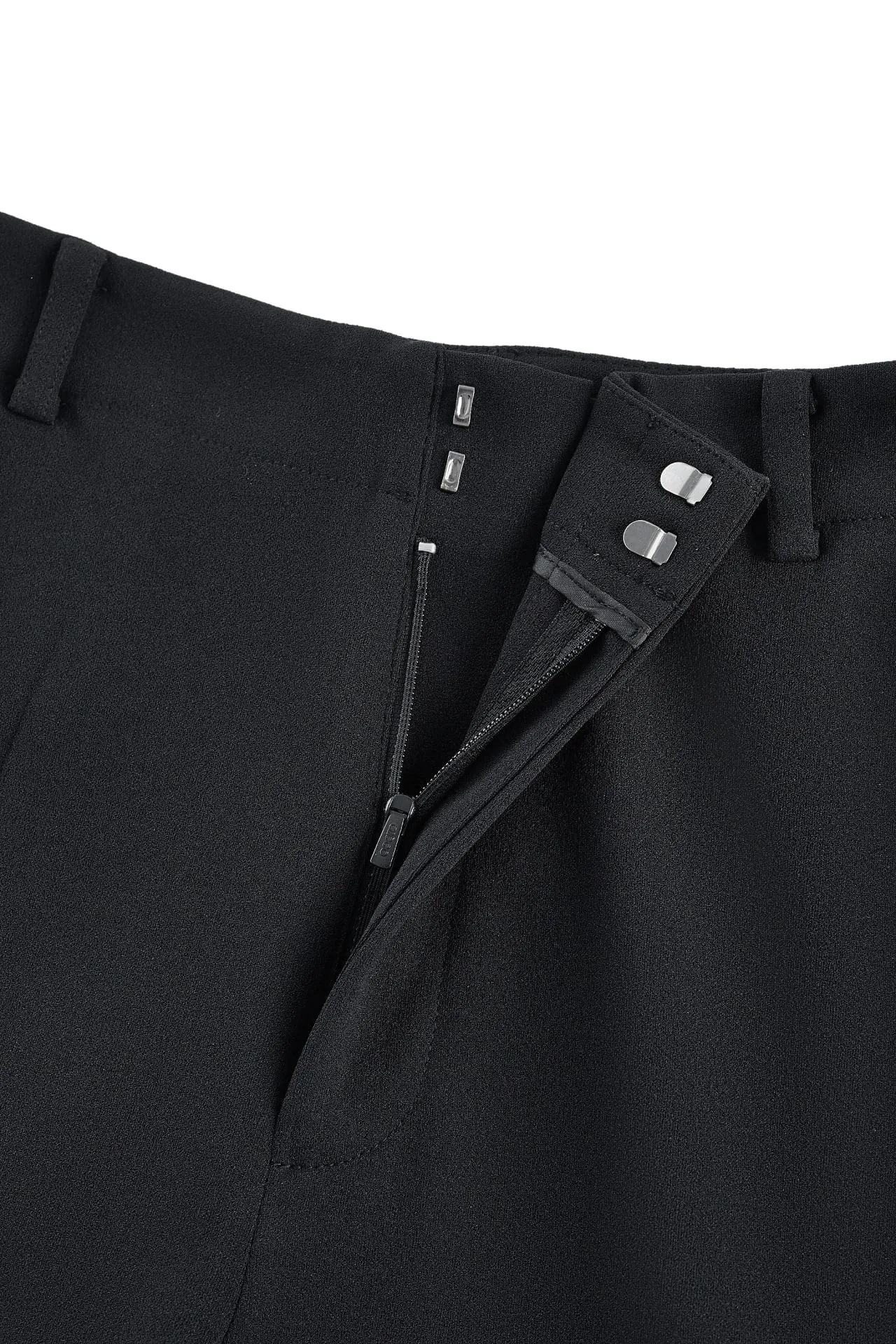 Crepe Knit Ankle Slim Boot Casual Pants