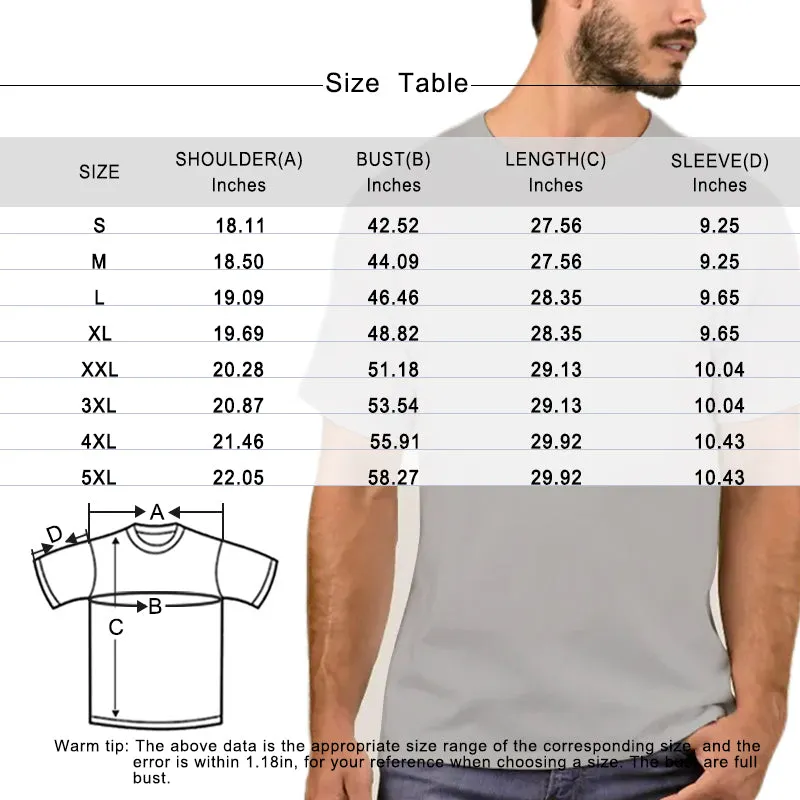 Custom Face T-shirt Men‘s Cowboy Shirts