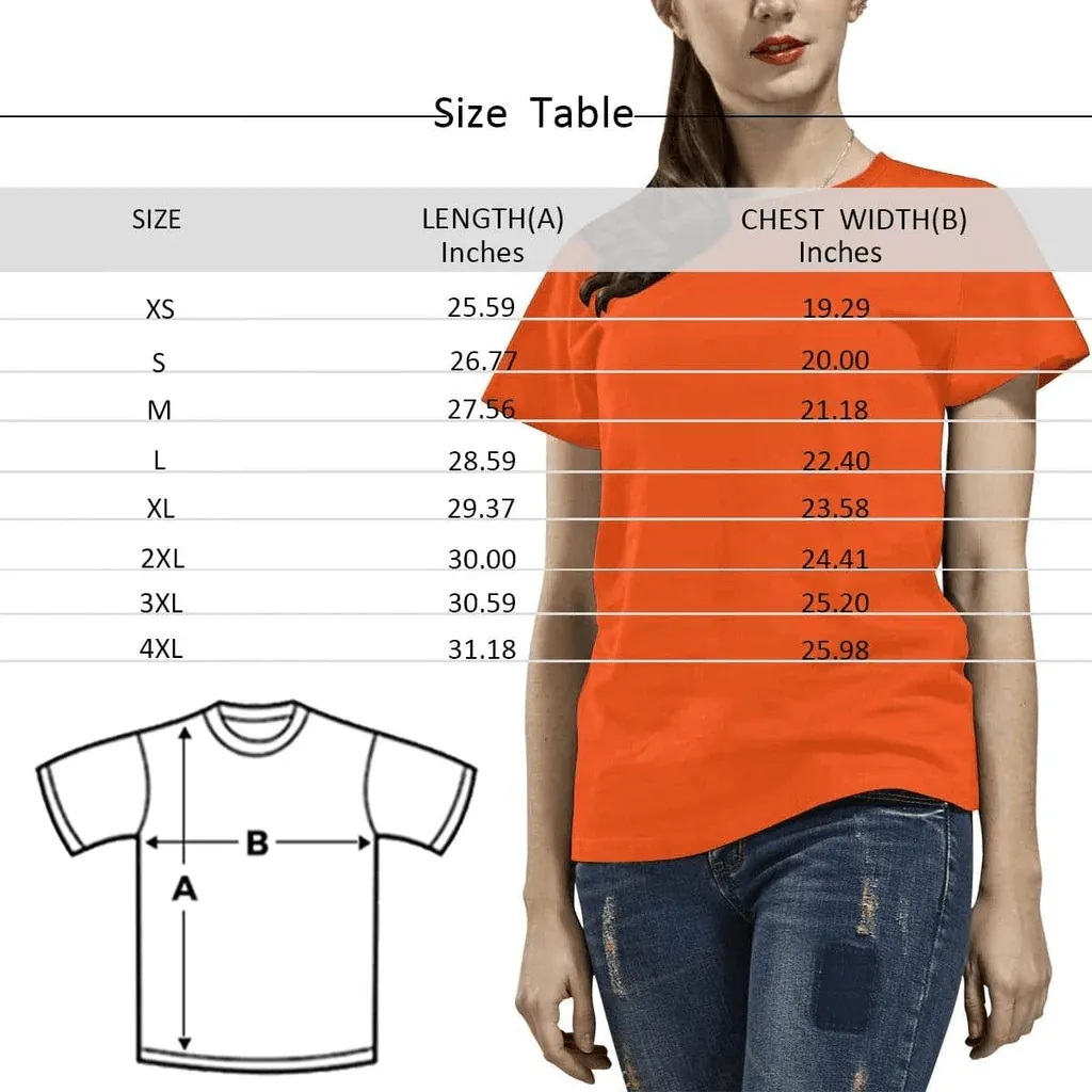 Custom Photo T-shirt Women's All Over Print T-shirt The Memories Tee For Female