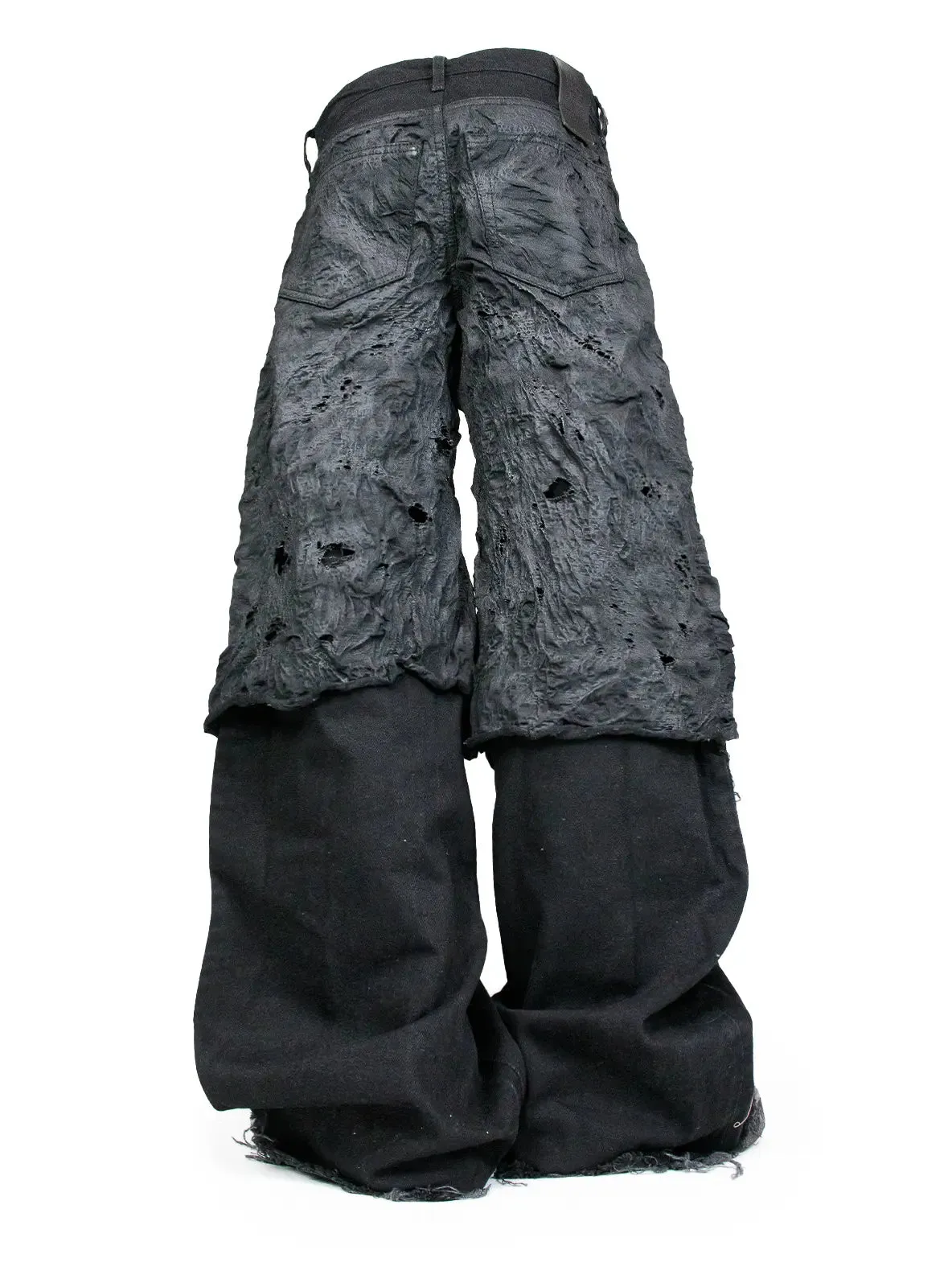 DEAD LEAVES SHORTS DENIM