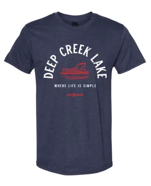 Deep Creek Lake - Simple Life (Royal Heather) / Shirt