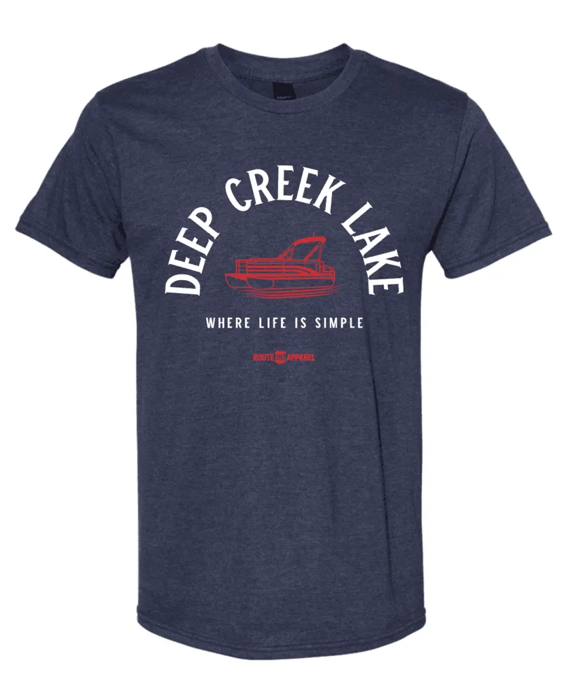 Deep Creek Lake - Simple Life (Royal Heather) / Shirt
