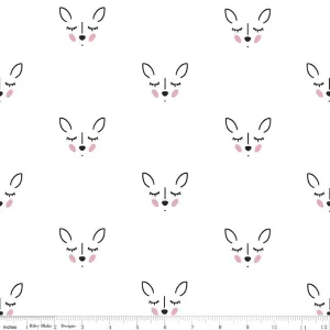 Deer Double Gauze White