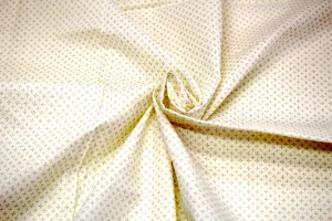 Delicate Cross Pattern Cotton Fabric – 1 Yard x 44” – Dress-Weight