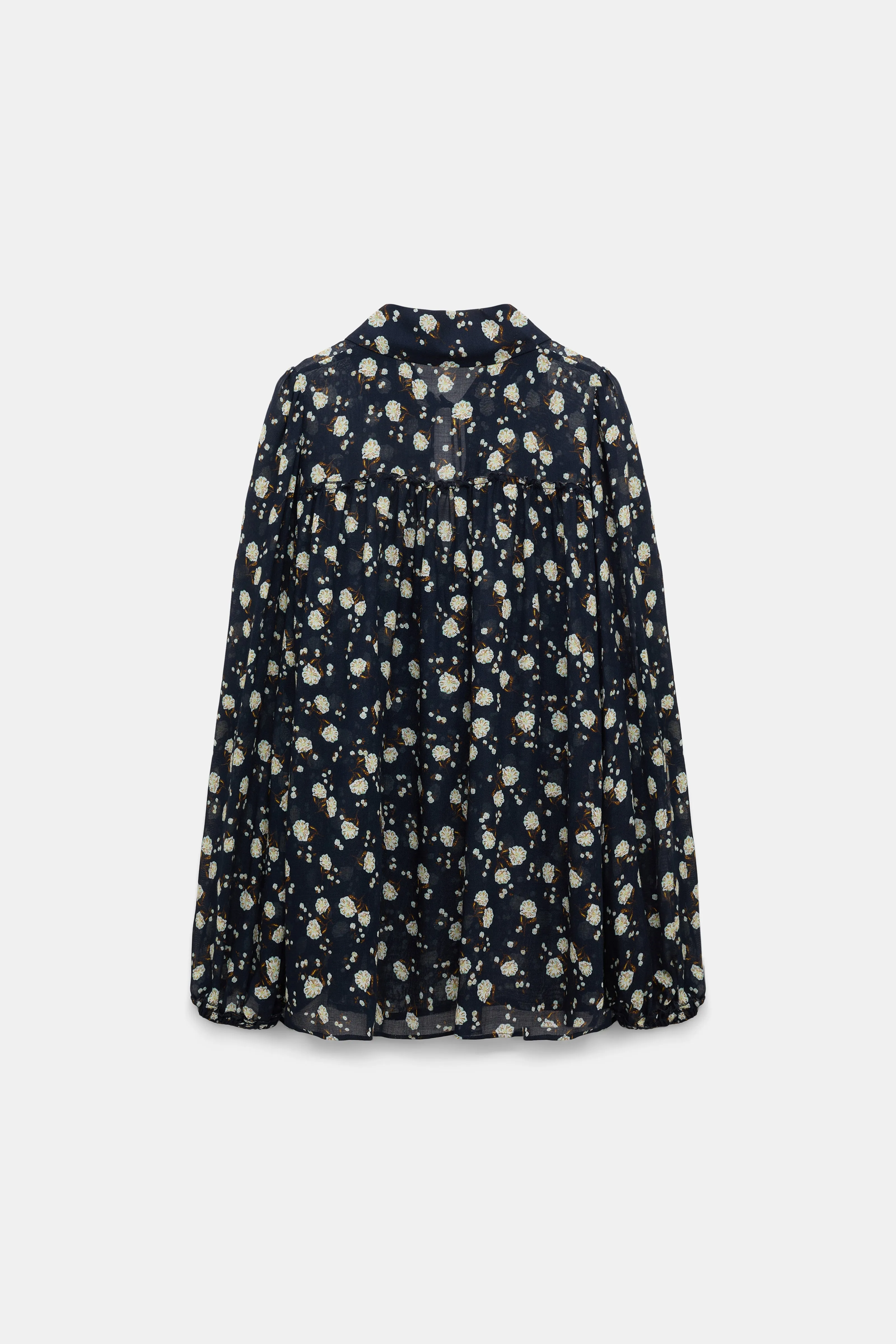 Dorothee Schumacher Micro Floral Print Gauze Blouse
