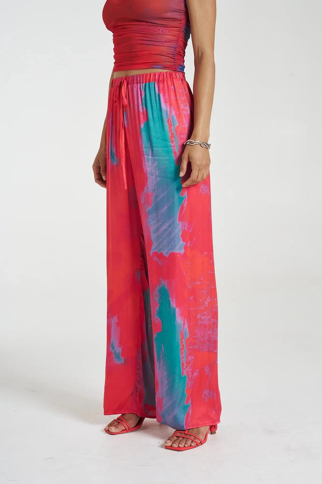 ELASTIC WAIST PANTS - VERONA